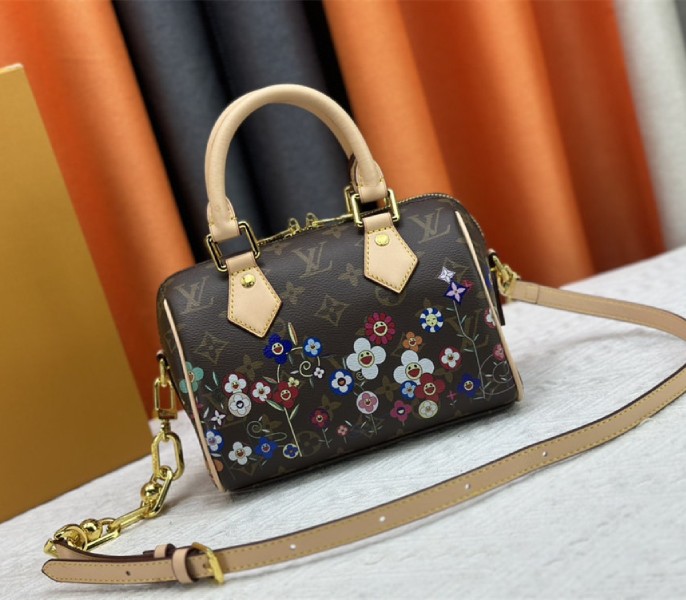 L0vis Vvtt0n X TM Monogram Canvas Speedy Bandouliere 20