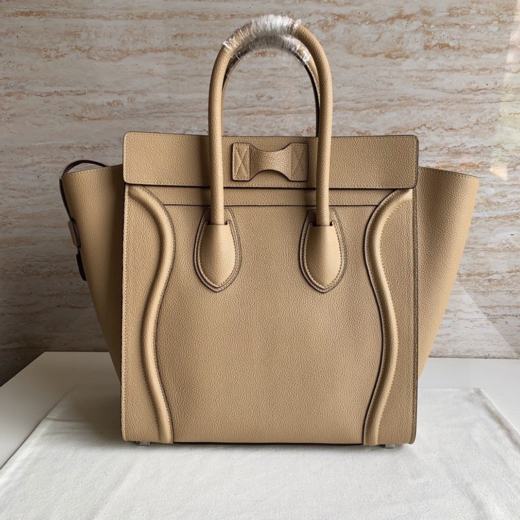 ce1i*e mini lU*gage tote bag replica in dune