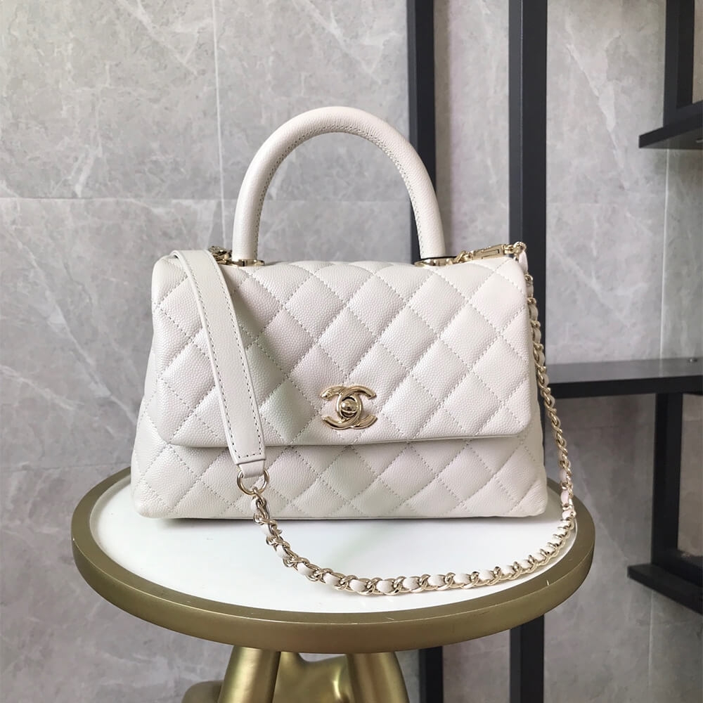 Ch**el Coco handle flap shoulder bag PM
