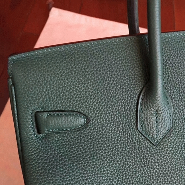Vert Shade Replica Designer H**me5 Birkin 35cm Tote