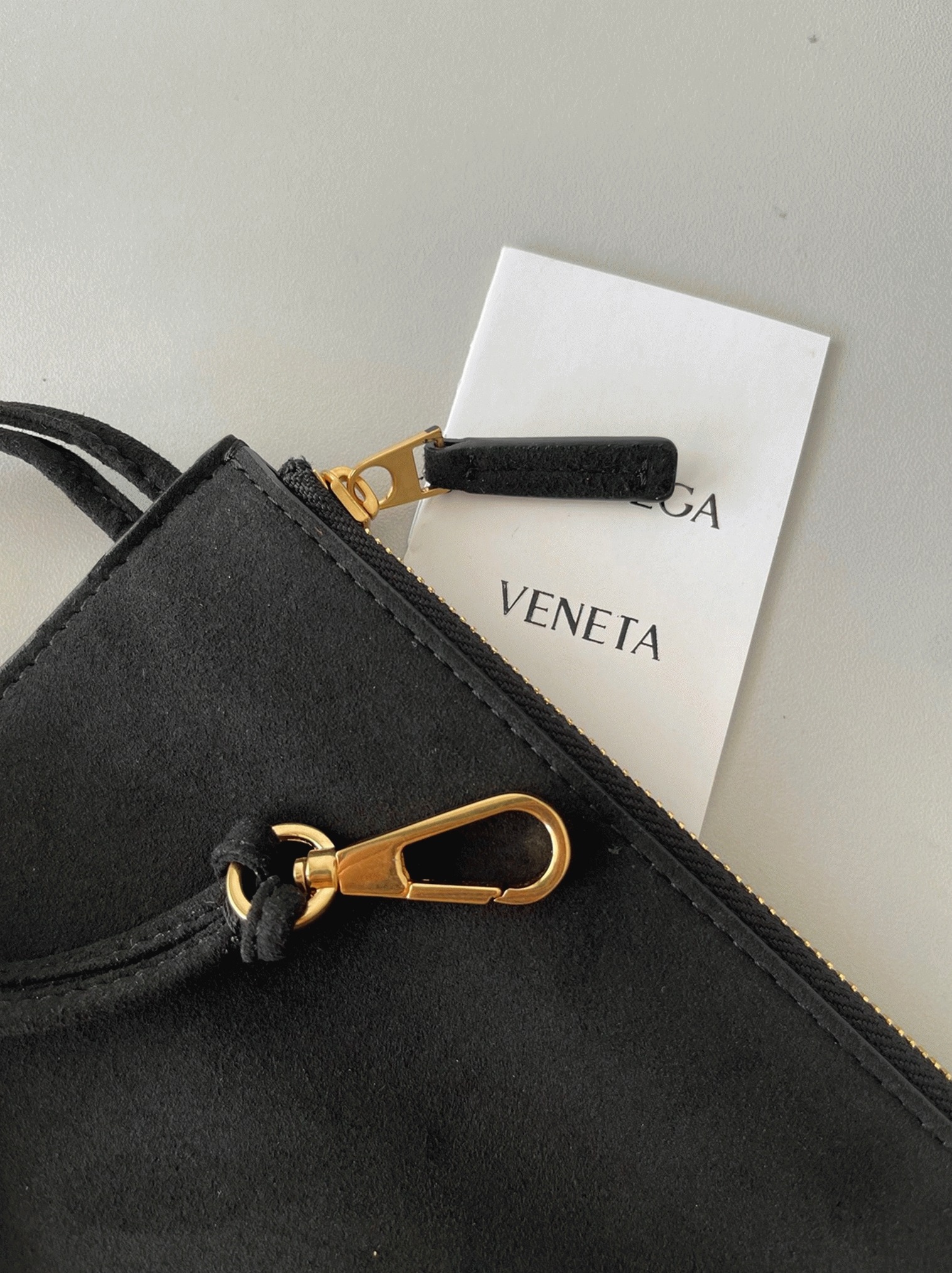 Fake B0tt*ga Ven*ta Arco Small Tote Black