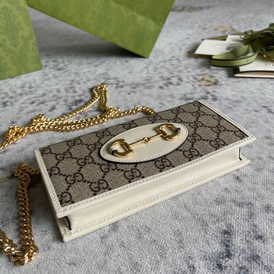 Gvc*1 Horse Buckle 1955 Chain Wallet