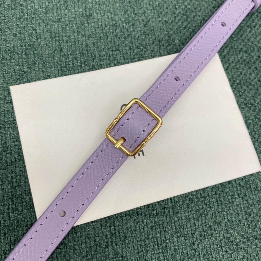 Ce1i*e Belt Nano Bag Replica in Lilas