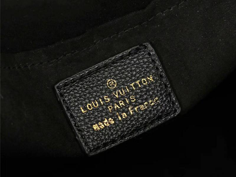 L0vis Vvtt0n Monogram Canvas Marignan Bag In Black