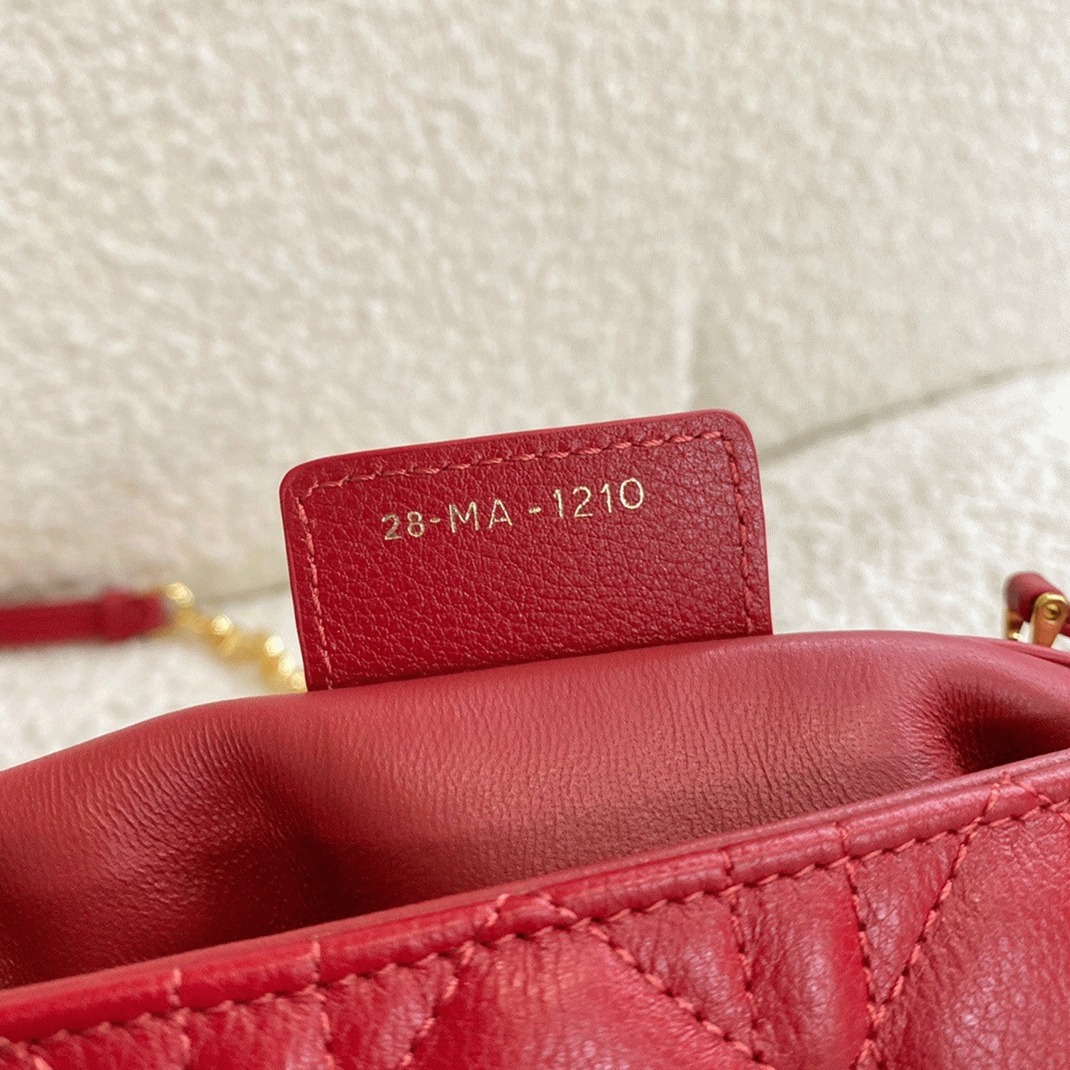D10r Caro Small Bag Faux in Red