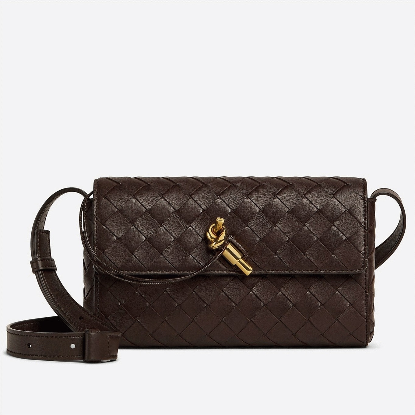 Fake B0tt*ga Ven*ta Mini Andiamo Cross-Body Bag Fondant