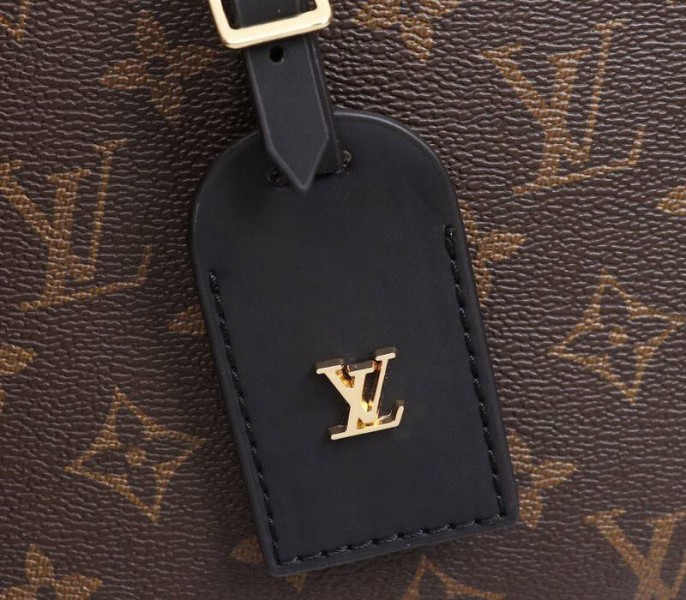 L0vis Vvtt0n Monogram Canvas Odeon PM Bag In Black