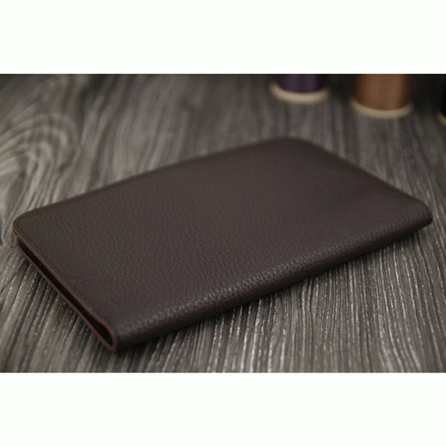 Chocolate knockoff H**me5 Dogon combine wallet