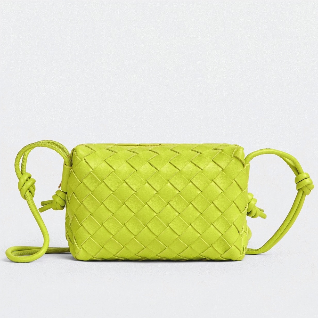 Imitation B0tt*ga Ven*ta Loop Mini Bag Kiwi