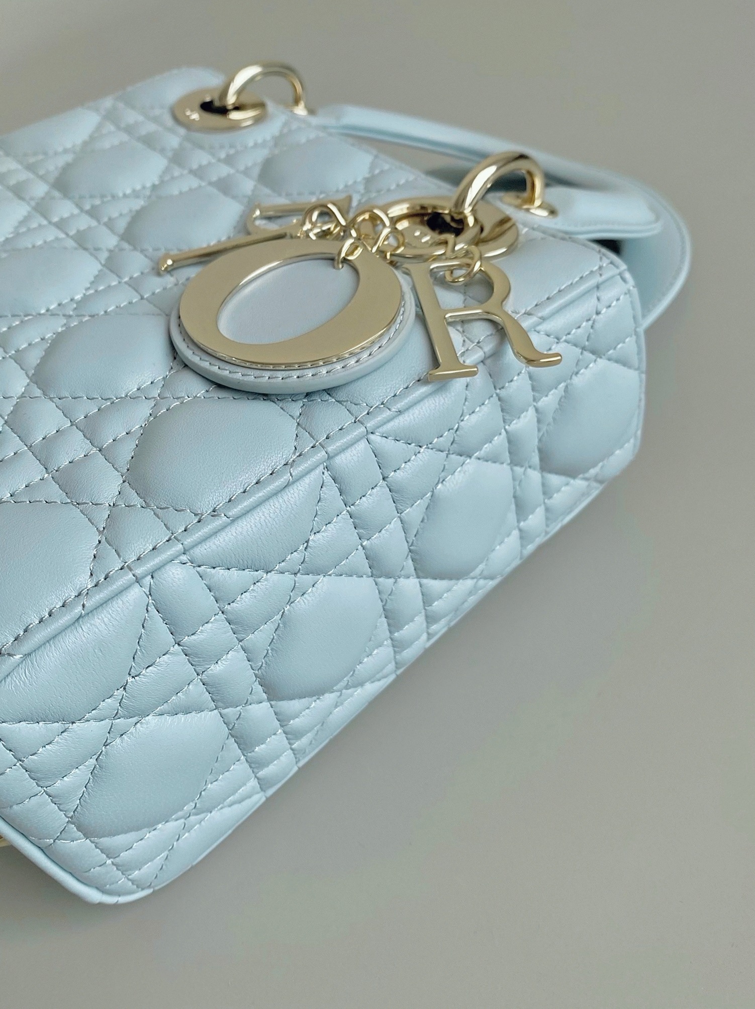 D10r Small Lady D10r My ABCD10r Bag Replica in Placid Blue