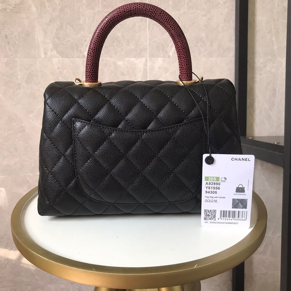 Ch**el Coco handle flap shoulder bag PM