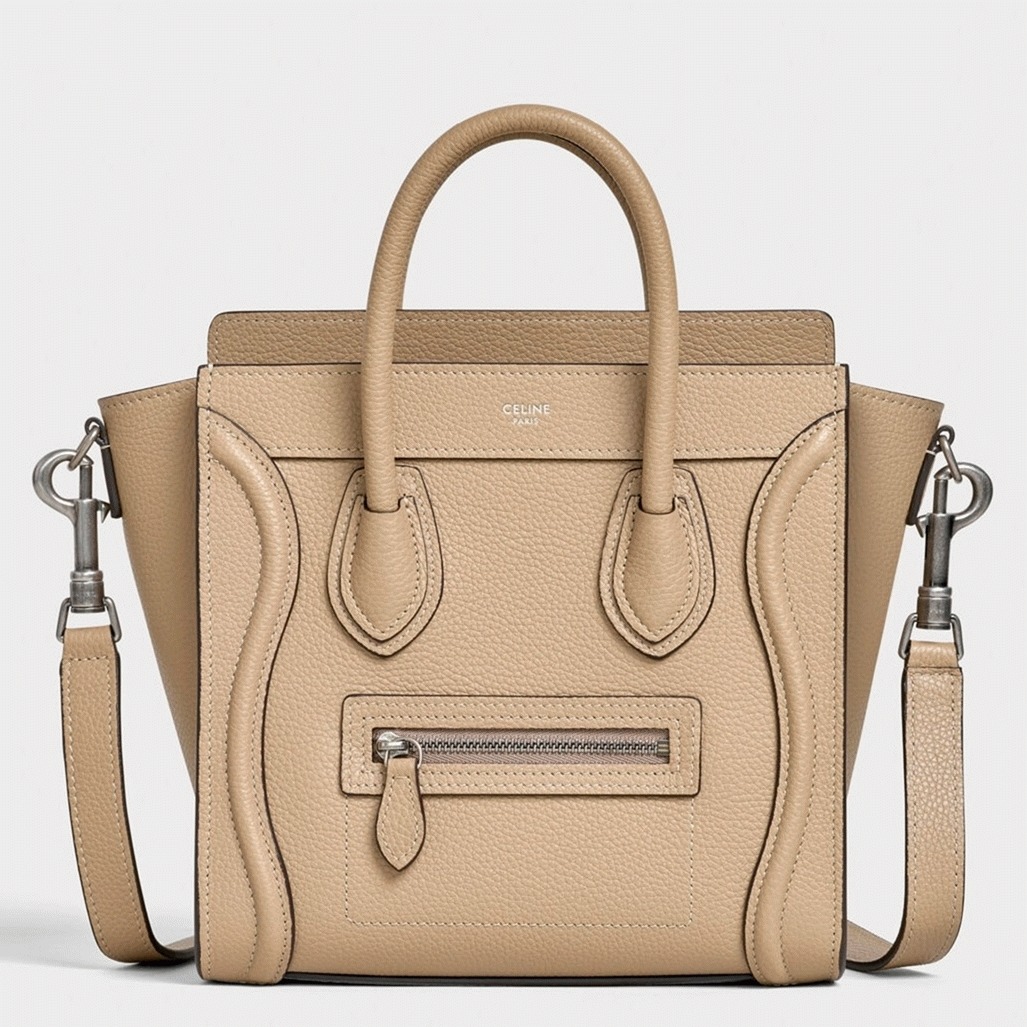 ce1i*e nano lU*gage tote bag knockoff in dune