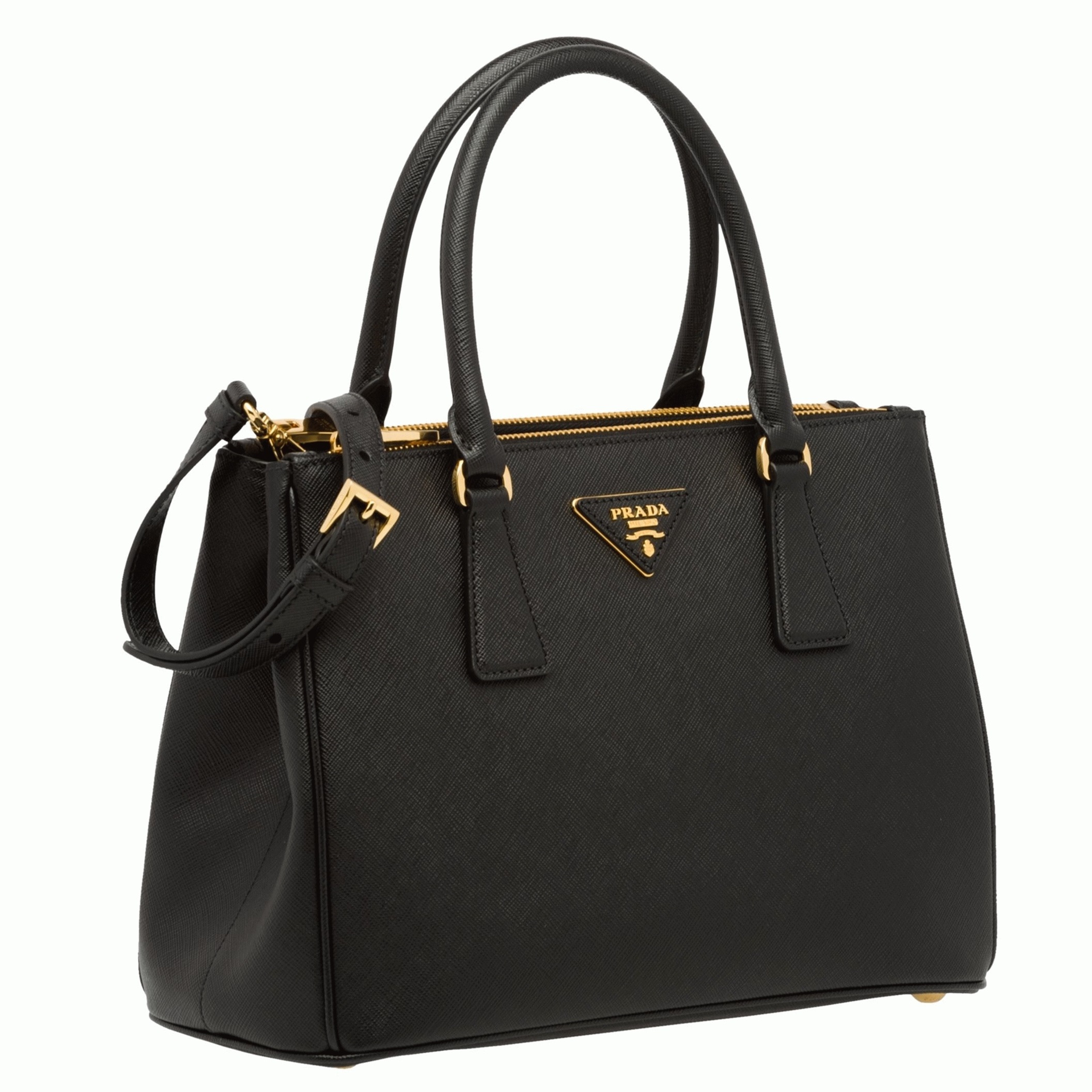 Pra*a Galleria Medium Bag Replica in Black