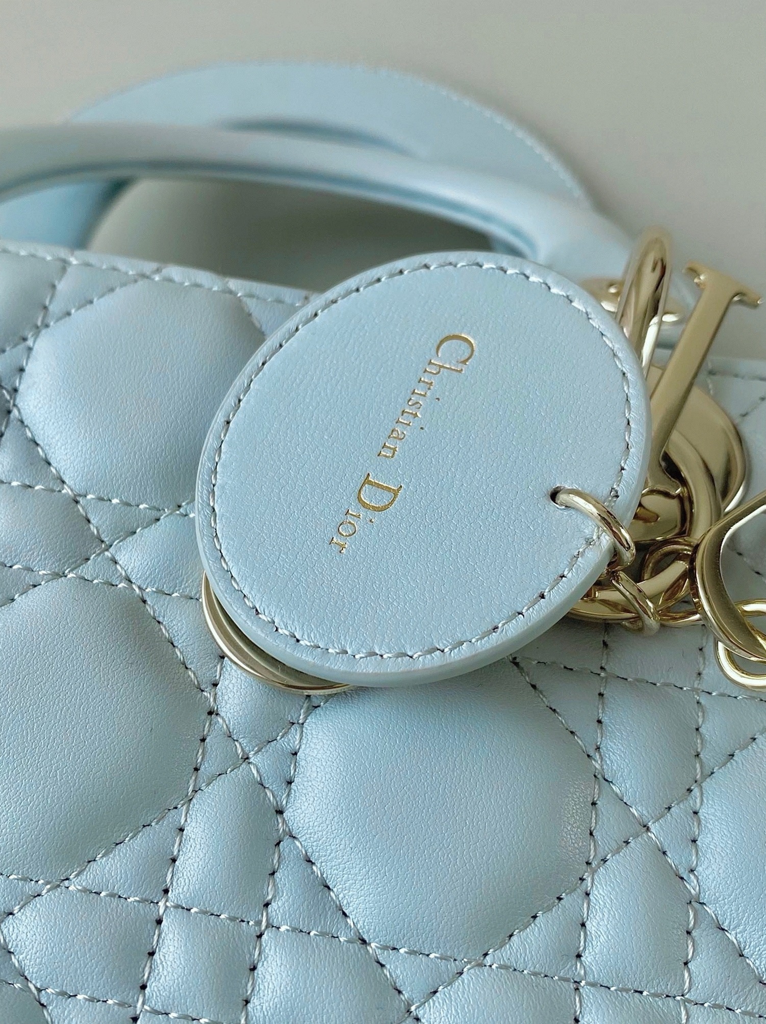 D10r Small Lady D10r My ABCD10r Bag Replica in Placid Blue