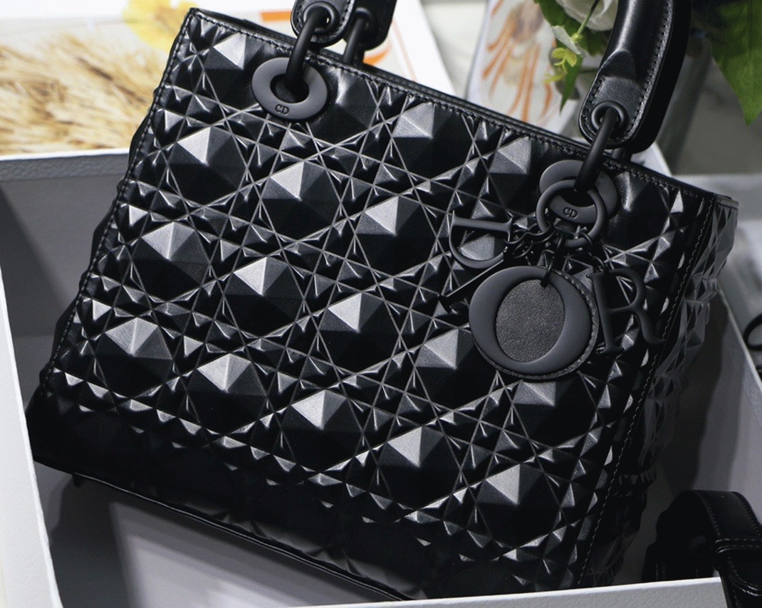 D10r Lady D10r Medium Bag Imitation in Black