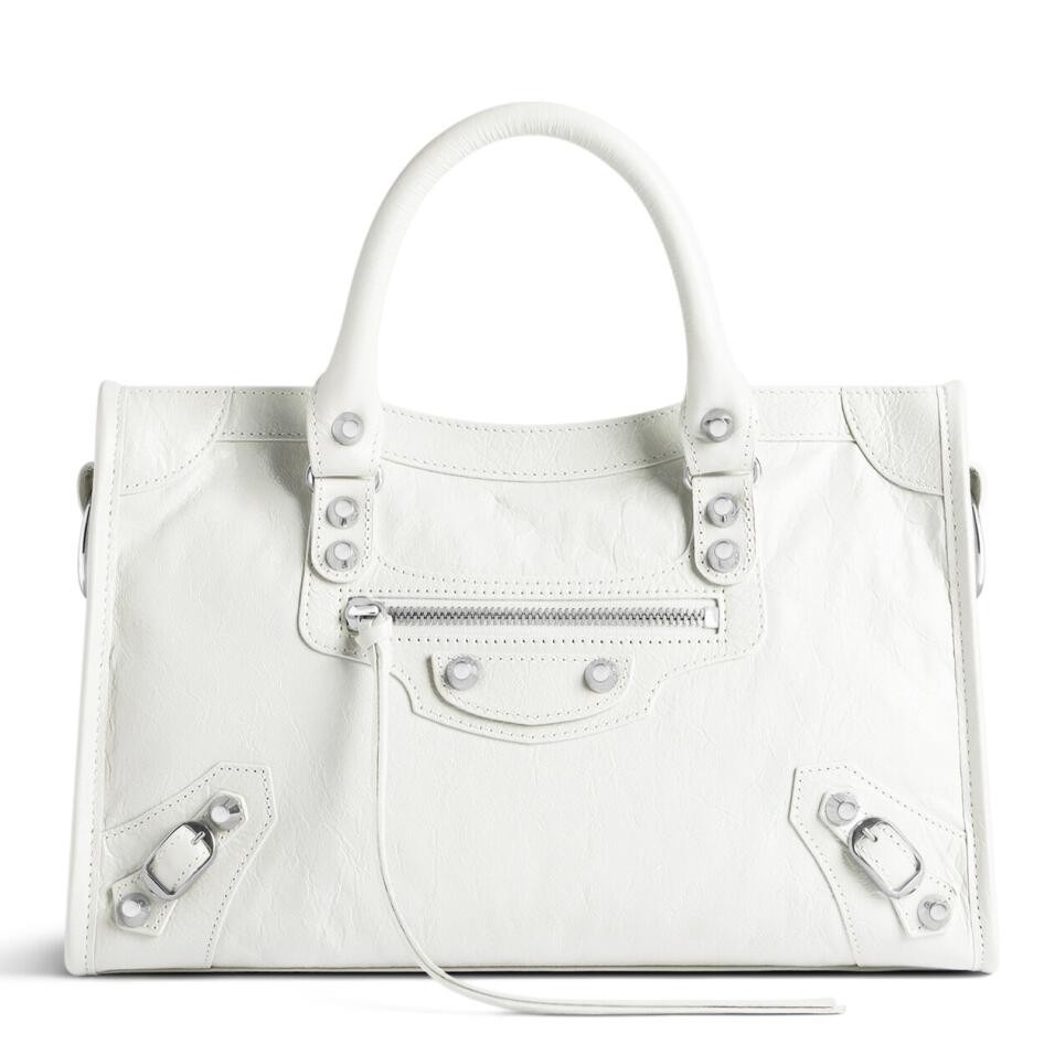 Knockoff Ba1en*iaga Le City Small Bag White Arena Lambskin
