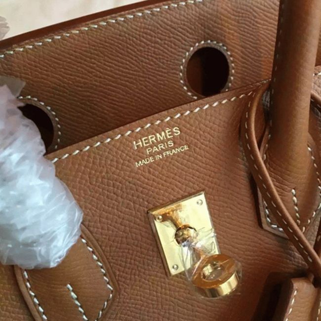 Brown H**me5 Birkin 25cm AAAAA Quality Counterfeit