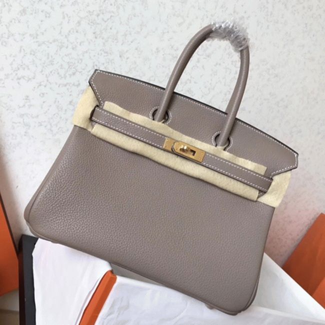 Tourterelle H**me5 Birkin 25cm AAAAA Replica Handbag