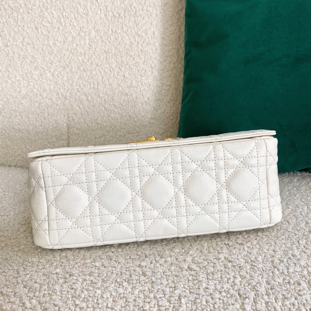 D10r Caro Medium Bag Replica in White