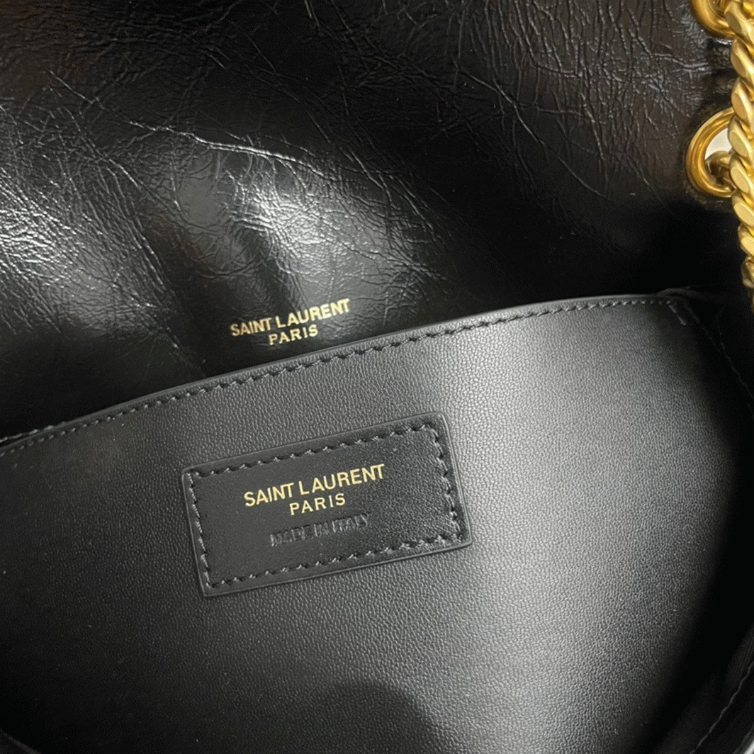 Replica Sa1nt Lau*nt Niki Baby Chain Bag Black