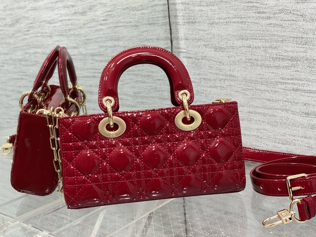 D10r Lady D-Joy Small Bag Imitation in Red