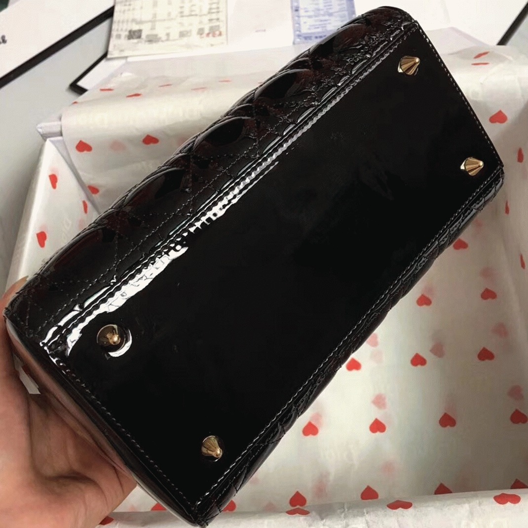 D10r Lady D10r Medium Bag Knockoff in Black