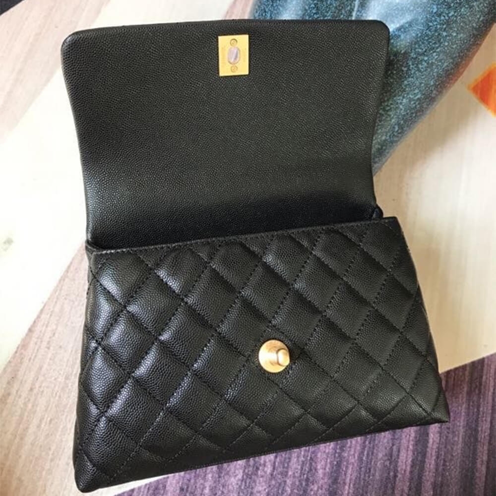 Ch**el Coco handle flap shoulder bag PM