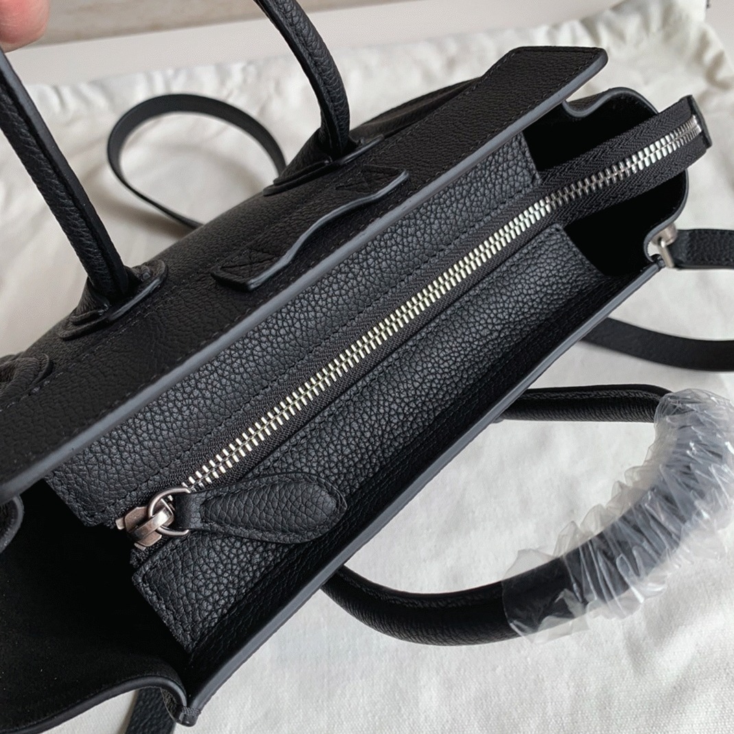 ce1i*e nano lU*gage tote bag replica in black