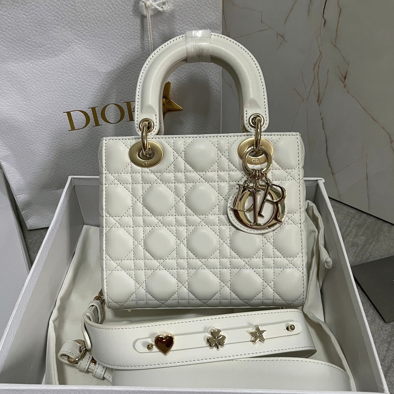D10r Small Lady D10r My ABCD10r Bag Faux in White