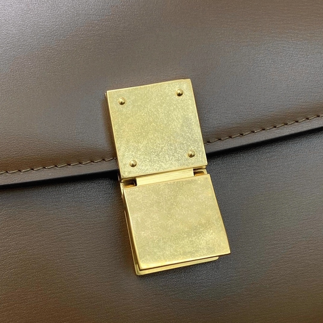 Top Quality Knockoff Ce1i*e Classic Box Teen Bag In Camel