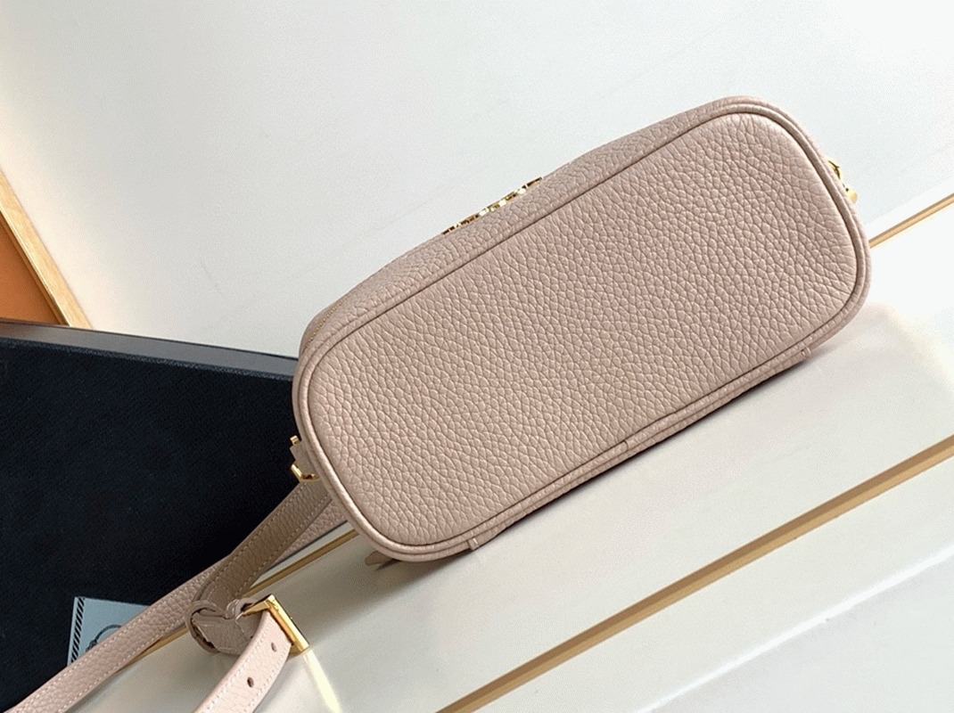 Pra*a Mini Vanity Bag Replica in Light Pink