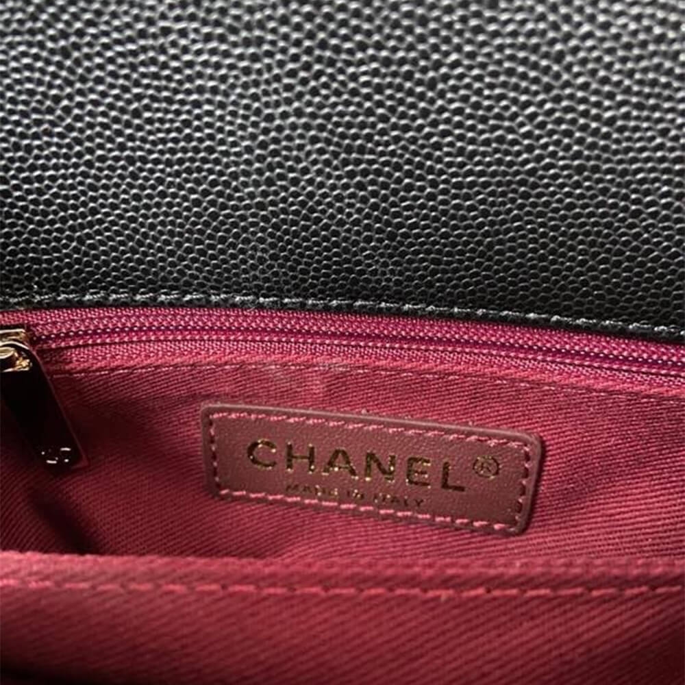 Ch**el Coco handle flap shoulder bag Mini