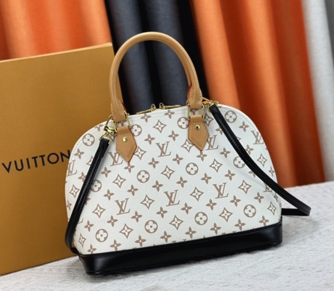L0vis Vvtt0n Monogram Dune Canvas Alma PM Bag