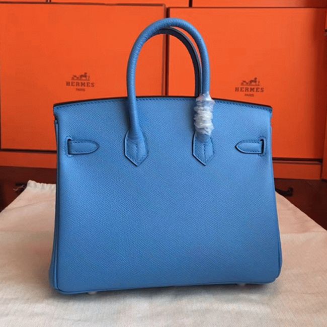 High-End Faux Blue Paradiso H**me5 Birkin 25cm Purse