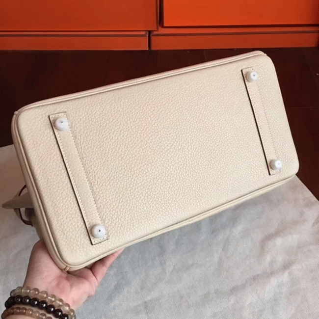 Ivory Replica H**me5 Birkin 35CM Classy Handbag