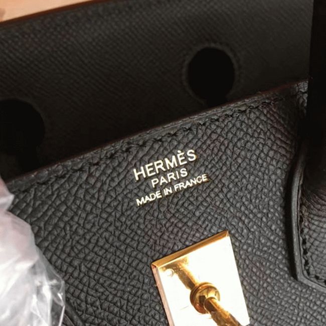 Top Grade AAAAA H**me5 Birkin 25cm Imitation in Black