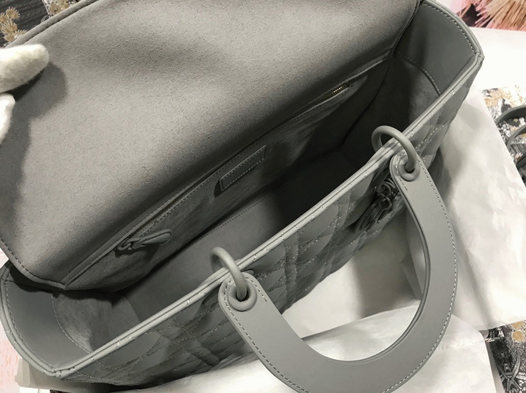 D10r Lady D10r Large Bag Fake in Grey