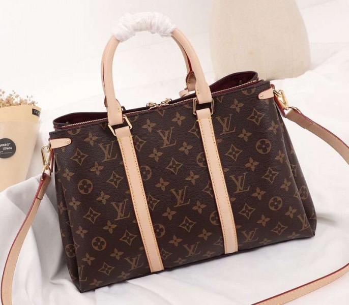 L0vis Vvtt0n Monogram Canvas Soufflot MM Bag