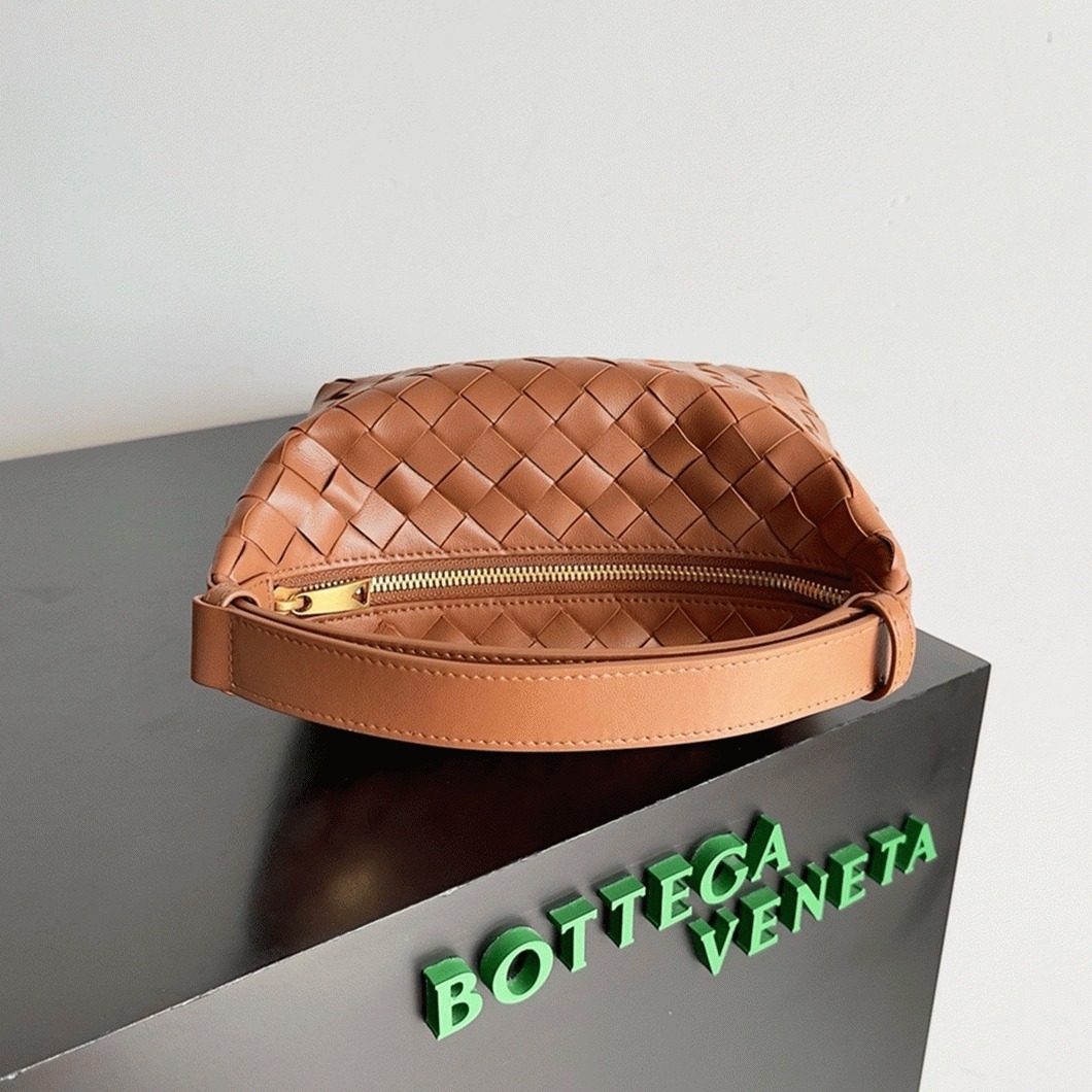 Fake B0tt*ga Ven*ta Mini Wallace Bag Brown