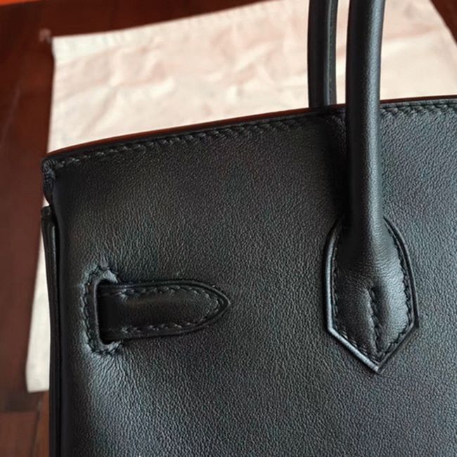 Black H**me5 Birkin 25cm S*perior Replica