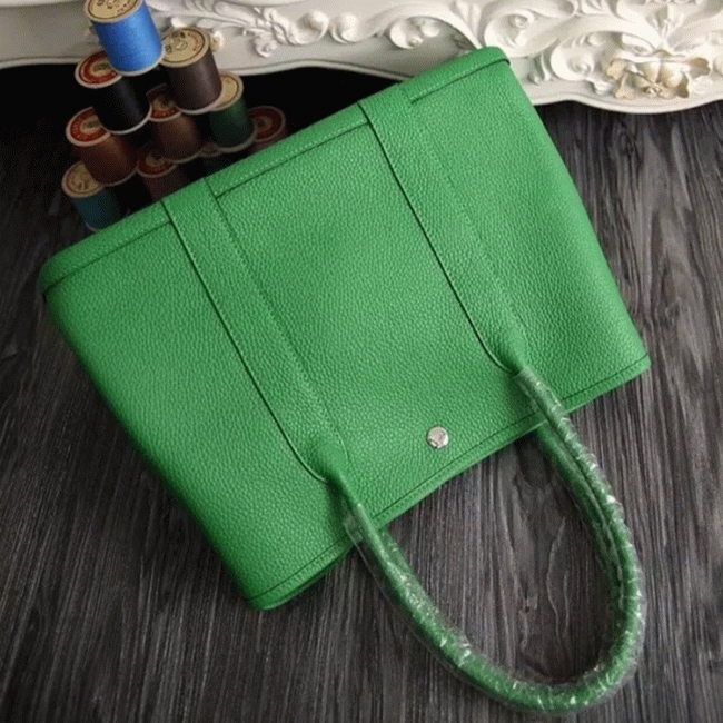 Bamboo Color Fake Luxury H**me5 Garden Party 30cm Modern Tote