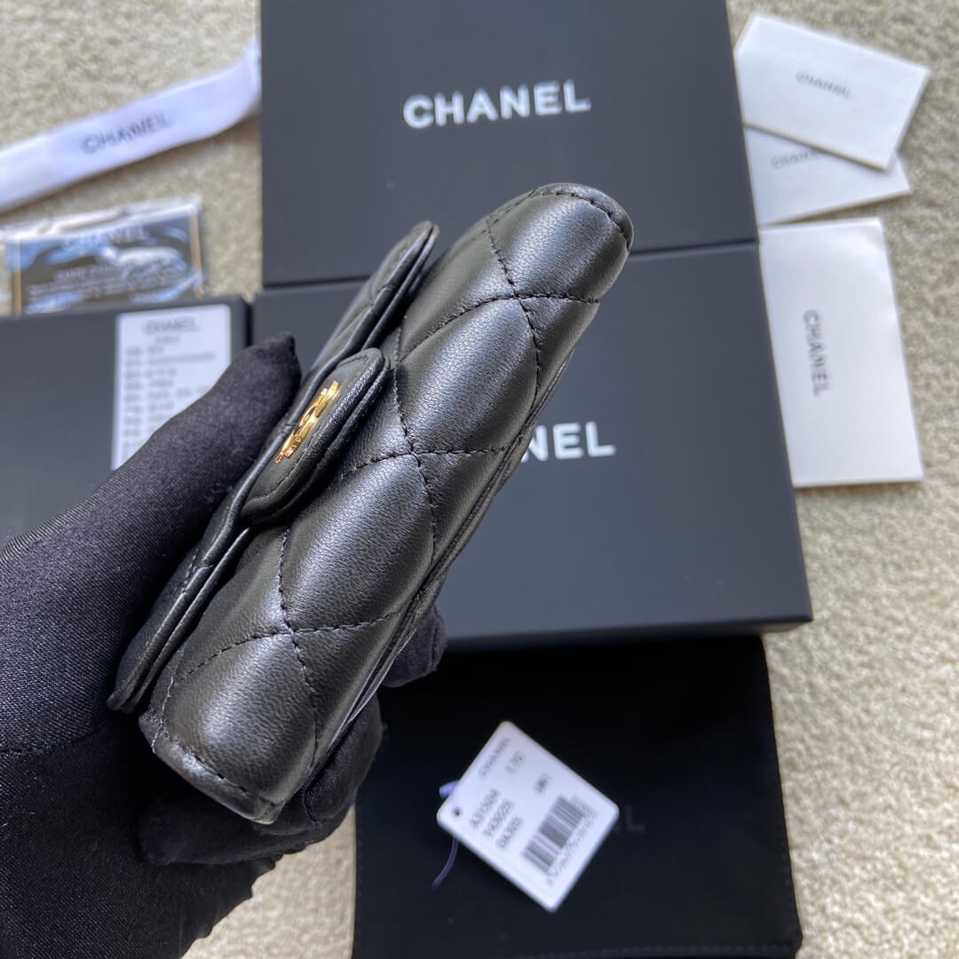 Ch**el Classic Small Flap Wallet