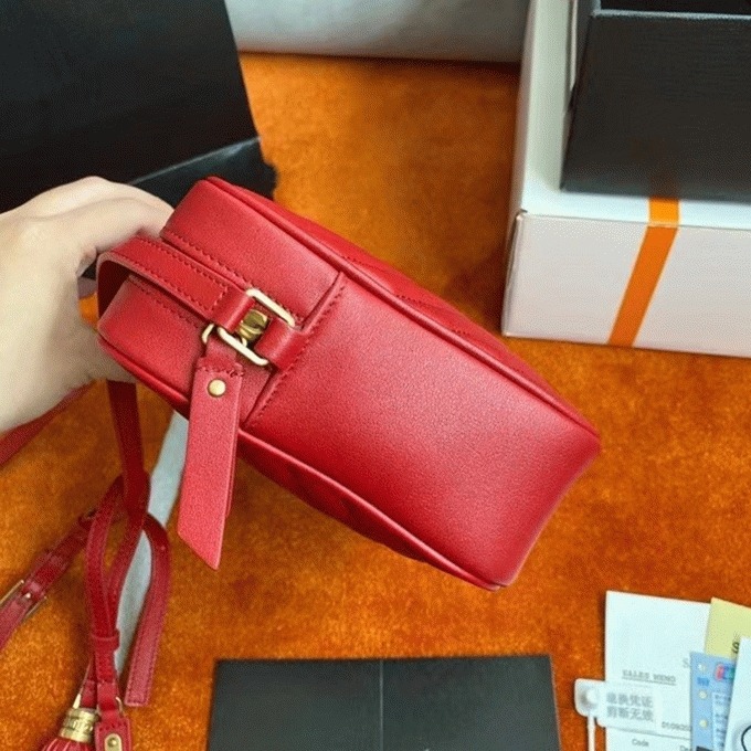 Replica Sa1nt Lau*nt Lou Camera Bag Red