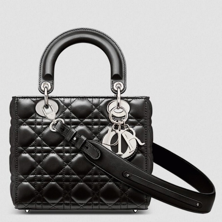 D10r Small Lady D10r My ABCD10r Bag Knockoff in Noir