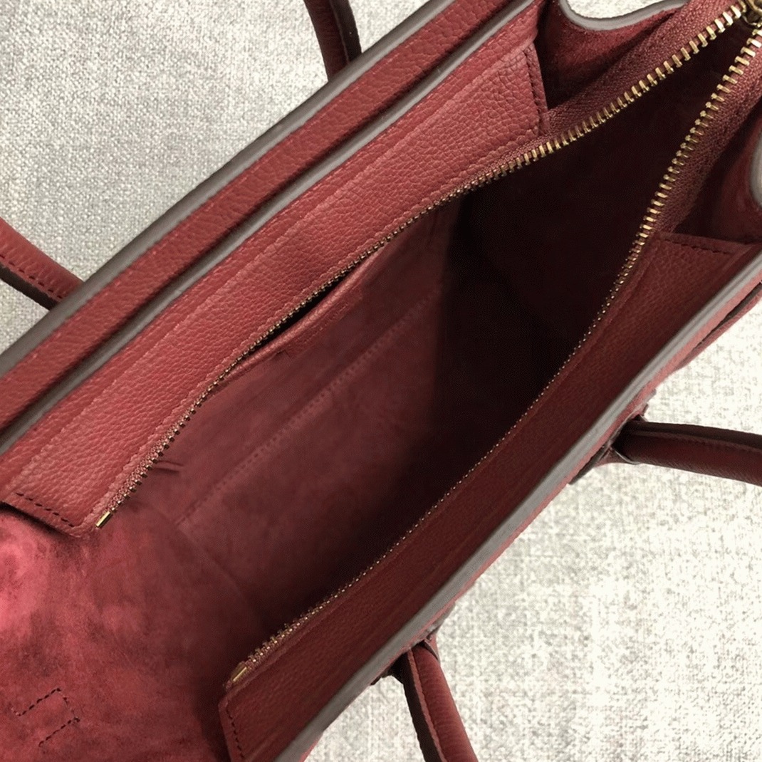 ce1i*e nano lU*gage tote bag fake in ruby