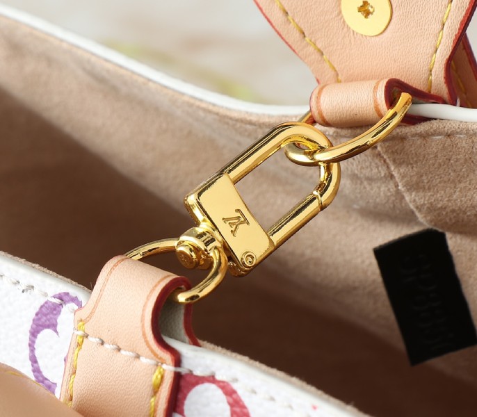 LV X TM Multicolored All In BB In White