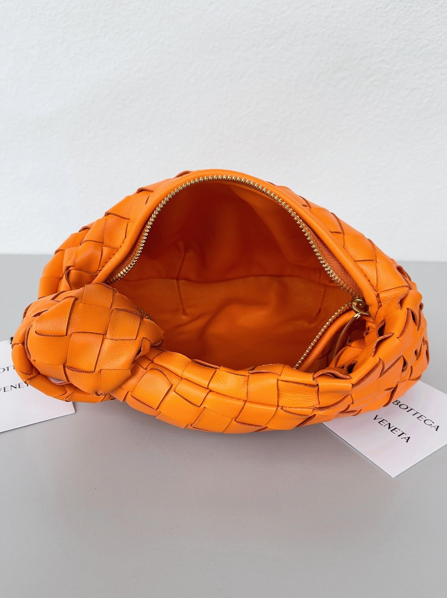 Replica B0tt*ga Ven*ta BV Jodie Mini Bag Orange
