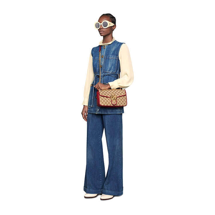 Gvc*1 x Ba1en*iaga Small Hourglass Bag