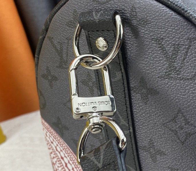 l0vis vvtt0n x yk monogram eclipse reverse keepall 45 lU*gage in pumpkin